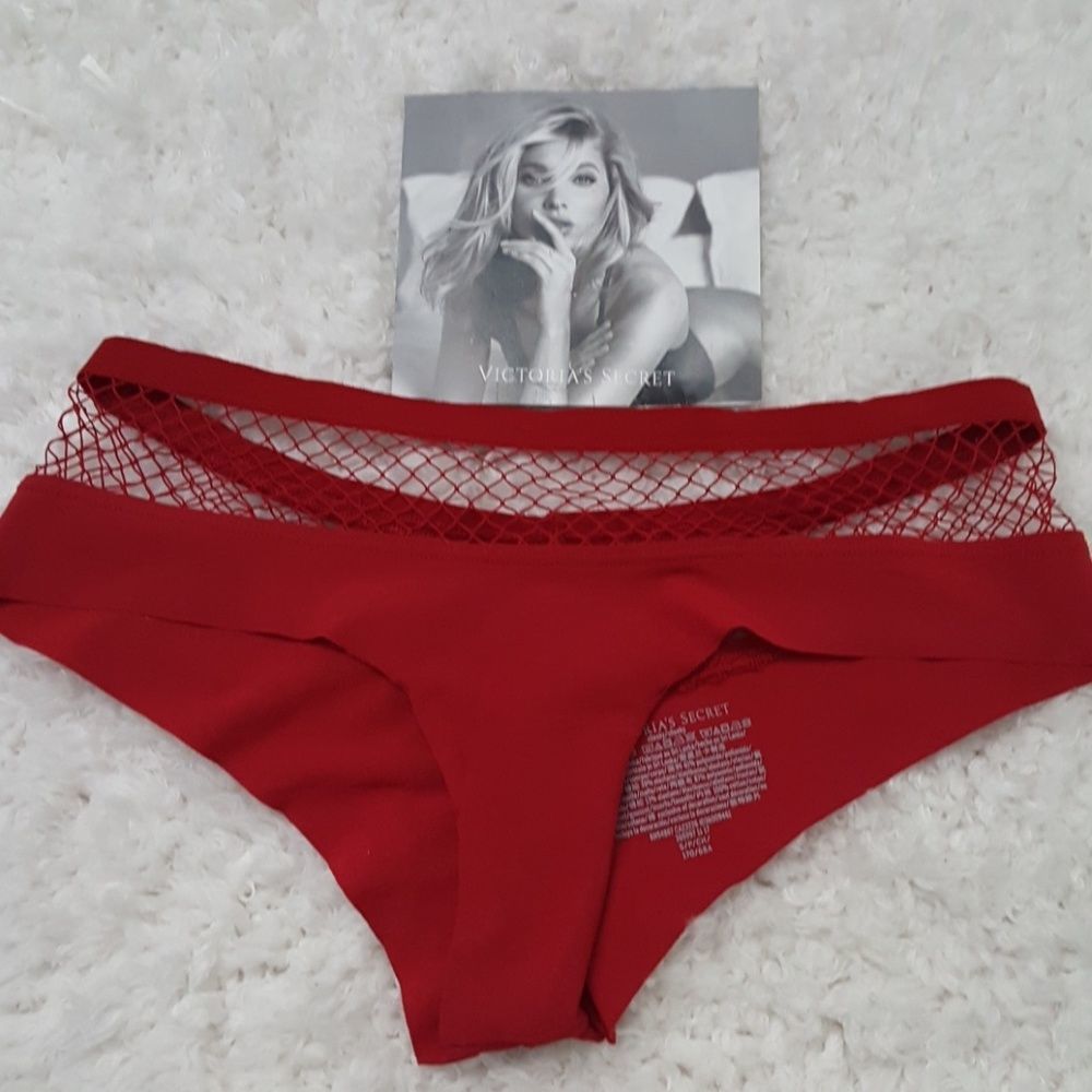 VICTORIA'S SECRET seamless and fishnet cheeky